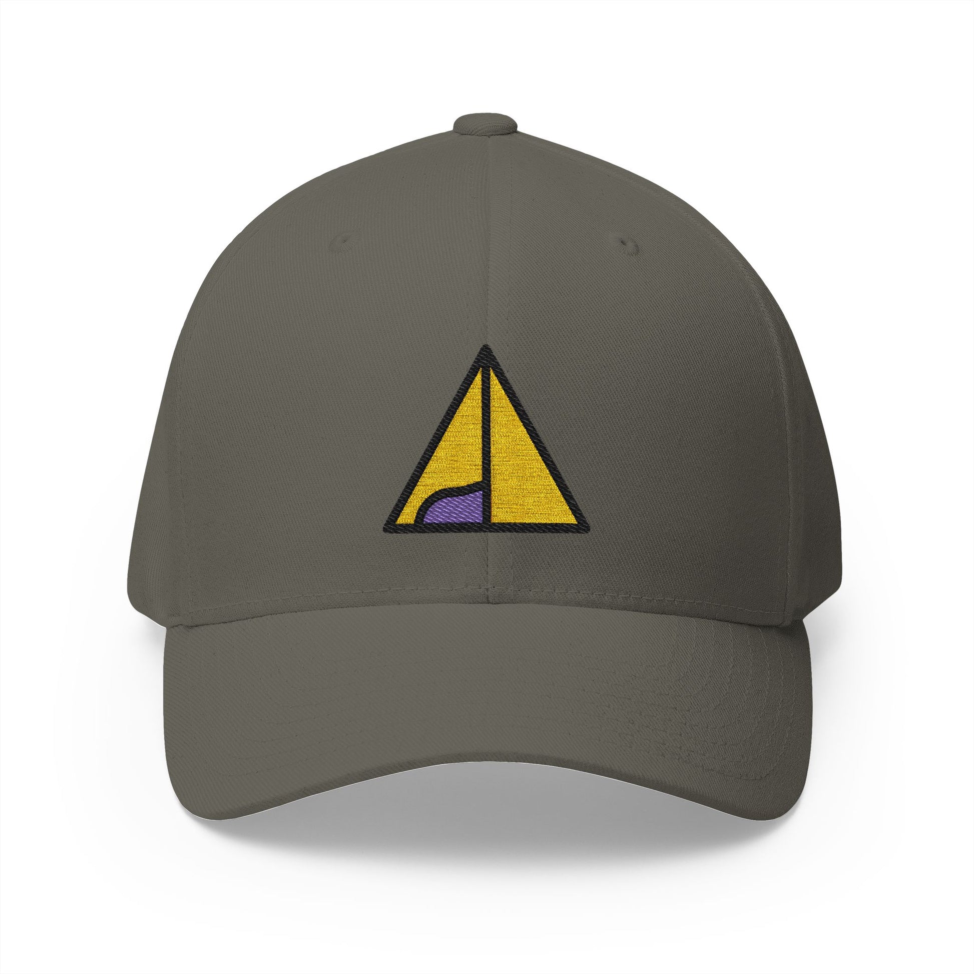 Tent Emoji Olive Cap – Premium by Capmoji