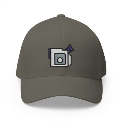 Video Camera Emoji Olive Cap – Premium by Capmoji