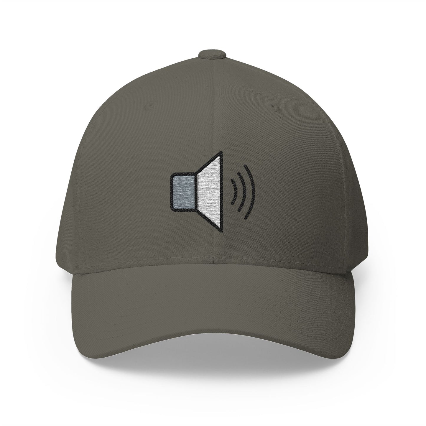 Speaker High Volume Emoji Olive Cap – Premium by Capmoji