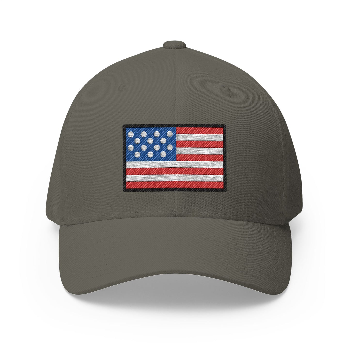 Flag: U.s. Outlying Islands Emoji Olive Cap – Premium by Capmoji