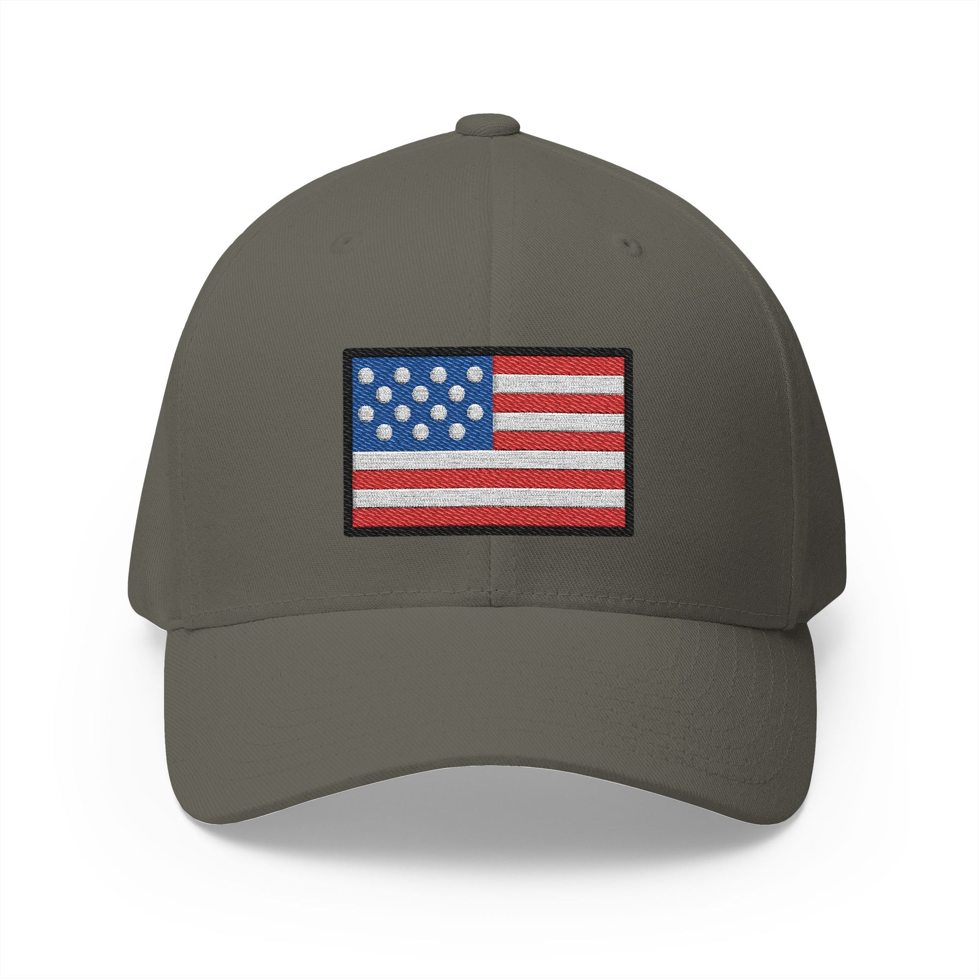Flag: U.s. Outlying Islands Emoji Olive Cap – Premium by Capmoji