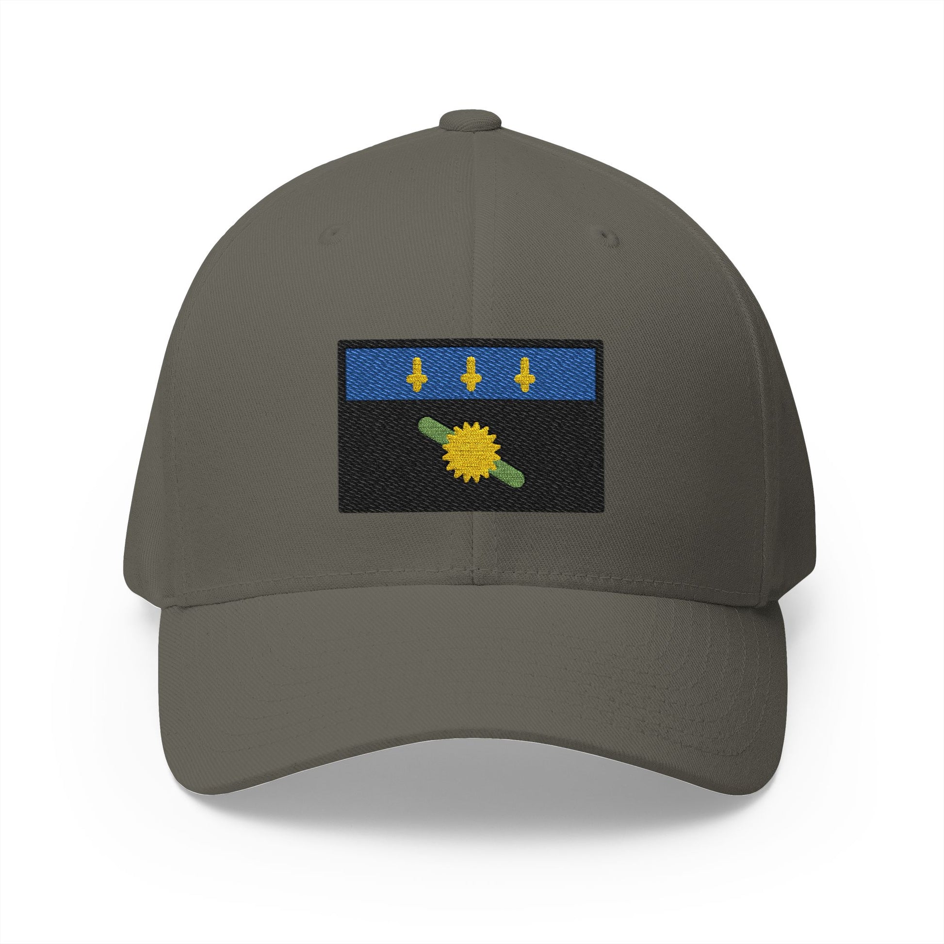 Flag: Guadeloupe Emoji Olive Cap – Premium by Capmoji