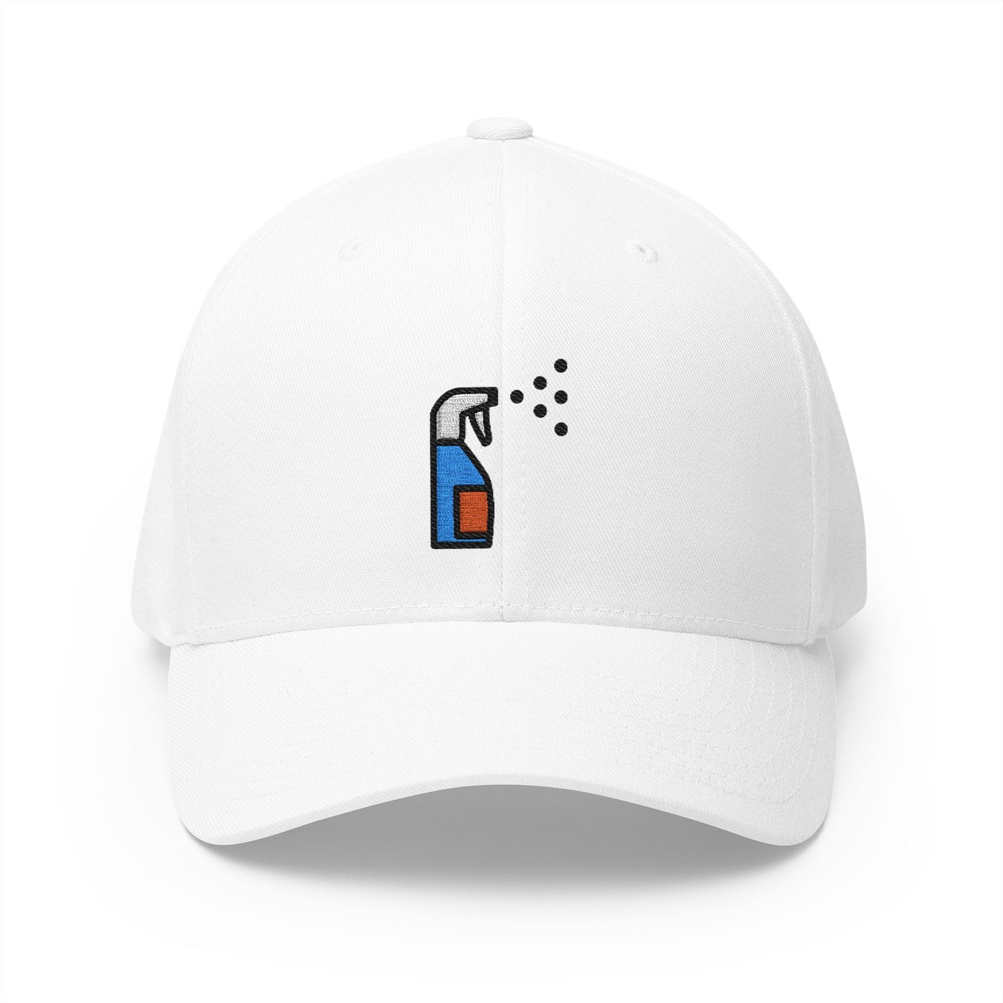Sanitizer Spray Emoji White Cap – Premium by Capmoji