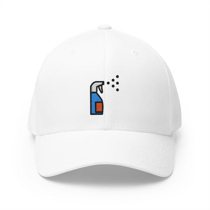 Sanitizer Spray Emoji White Cap – Premium by Capmoji