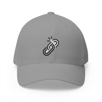 Broken Chain Emoji Grey Cap – Premium by Capmoji