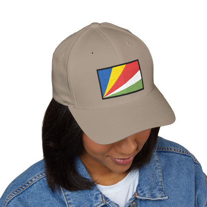 Flag: Seychelles Emoji Cap – Premium by Capmoji
