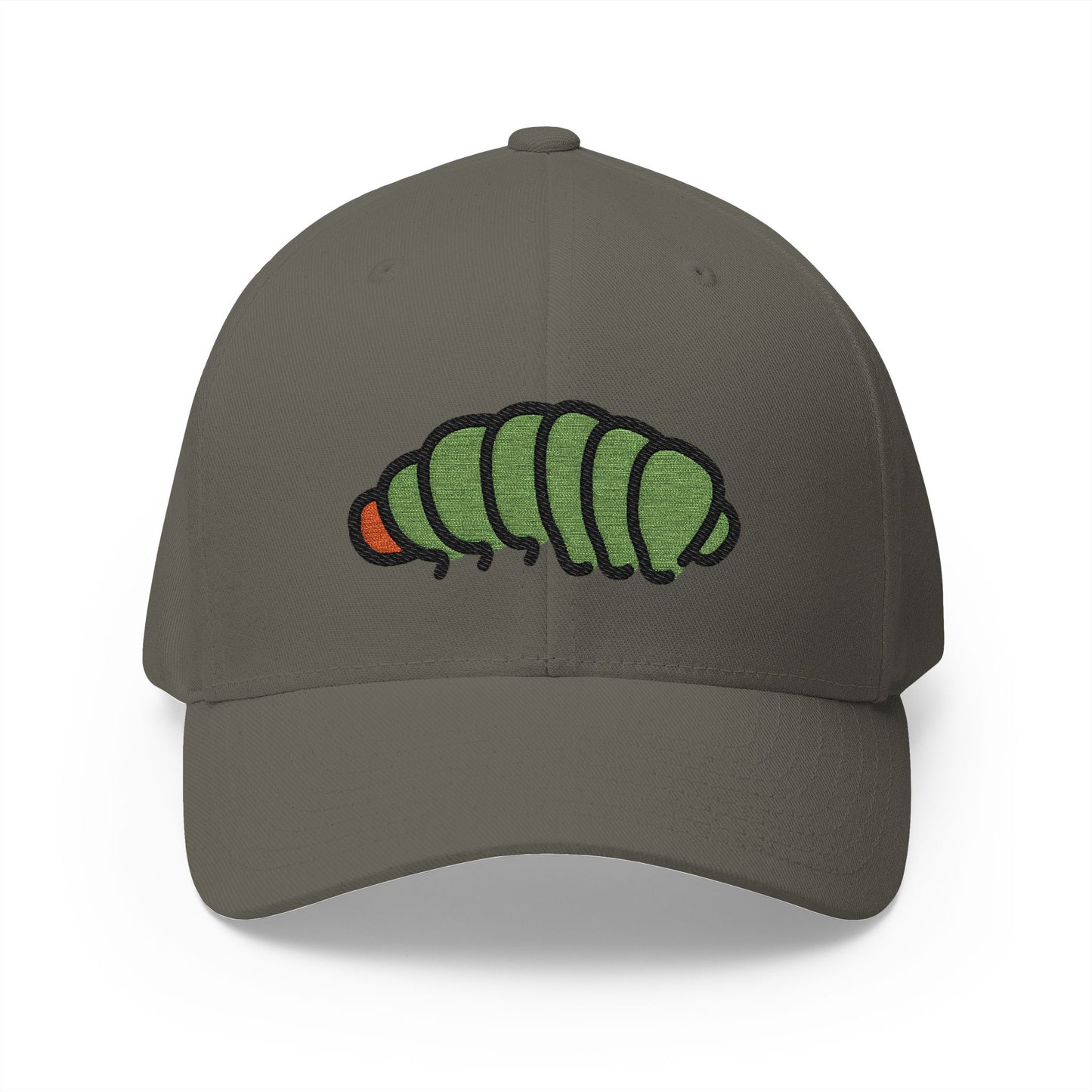 Bug Emoji Olive Cap – Premium by Capmoji