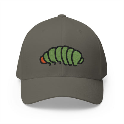 Bug Emoji Olive Cap – Premium by Capmoji