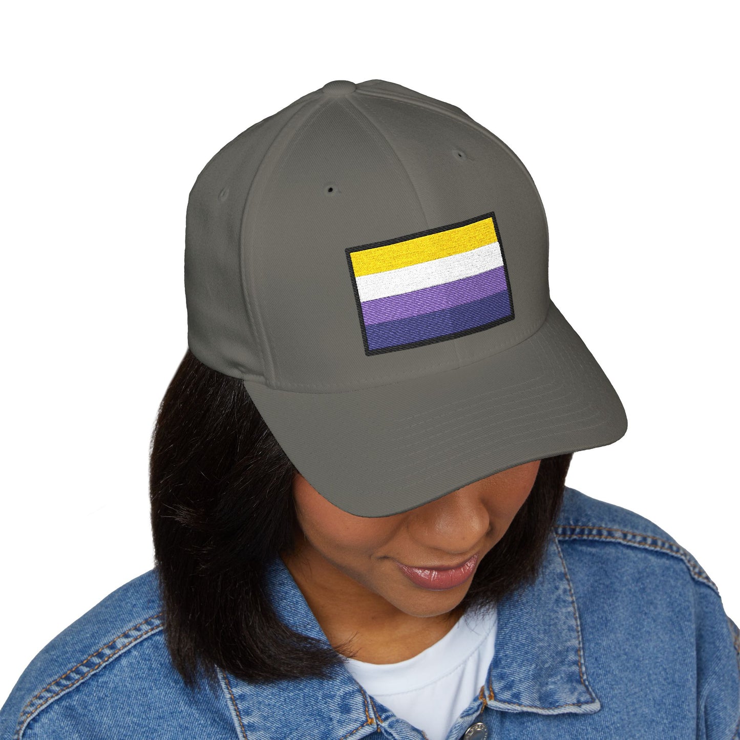 Nonbinary Emoji Cap – Premium by Capmoji