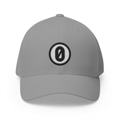 Circled Zero With Slash Emoji Grey Cap – Premium by Capmoji