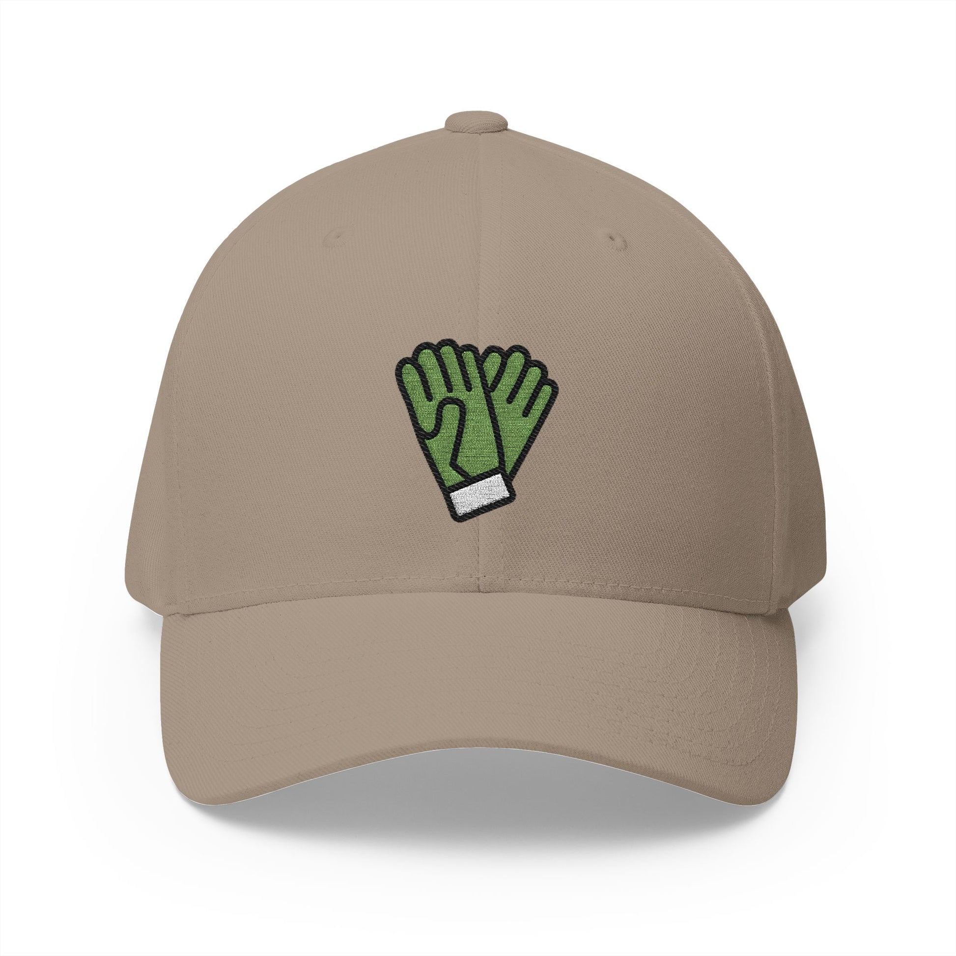 Gardening Gloves Emoji Khaki Cap – Premium by Capmoji