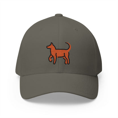 Dog Emoji Olive Cap – Premium by Capmoji