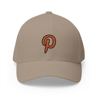 Pinterest Emoji Khaki Cap – Premium by Capmoji