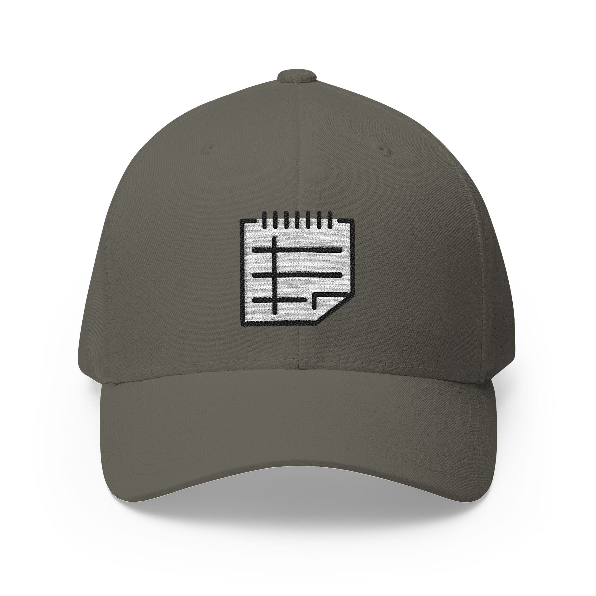 Spiral Notepad Emoji Olive Cap – Premium by Capmoji