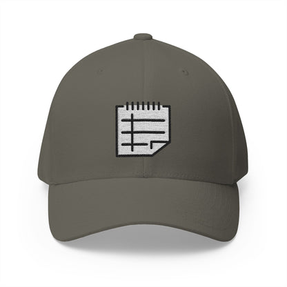 Spiral Notepad Emoji Olive Cap – Premium by Capmoji