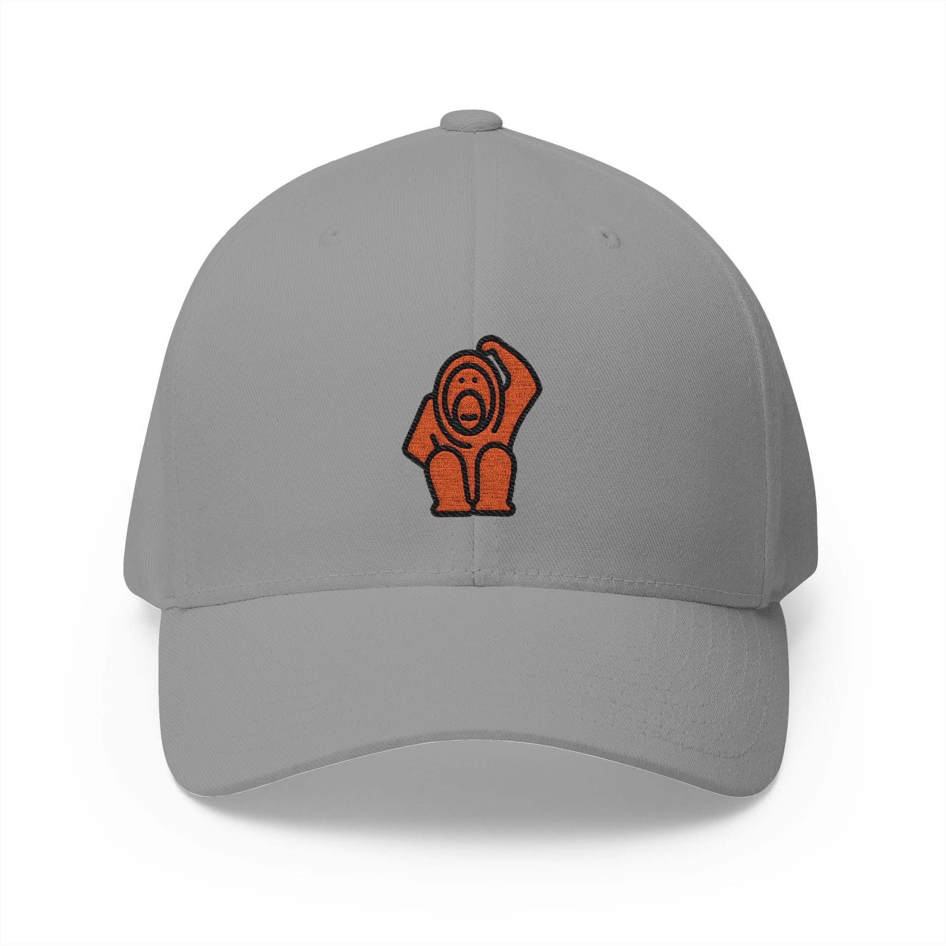 Orangutan Emoji Grey Cap – Premium by Capmoji