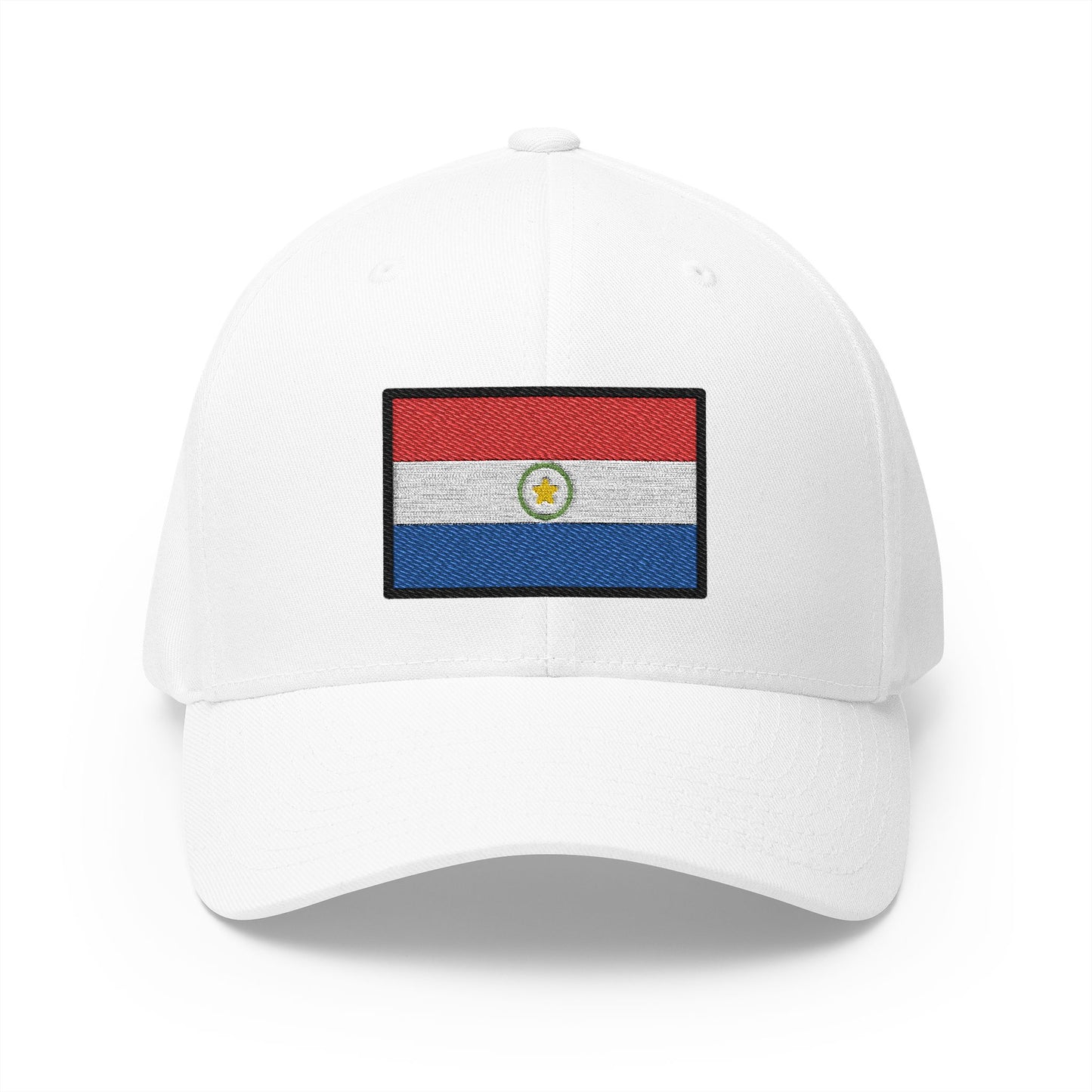 Flag: Paraguay Emoji White Cap – Premium by Capmoji