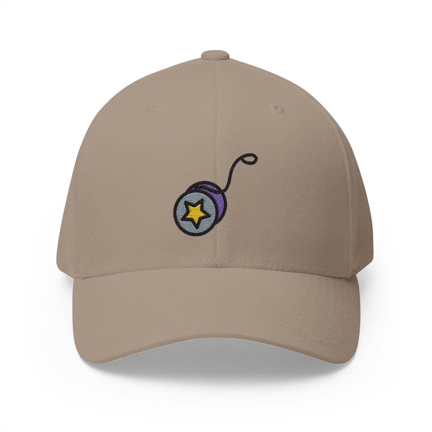 Yo-Yo Emoji Khaki Cap – Premium by Capmoji