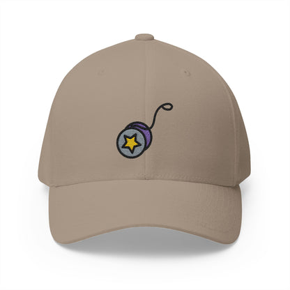 Yo-Yo Emoji Khaki Cap – Premium by Capmoji