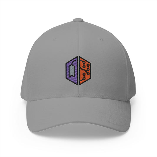Musicbrainz Emoji Grey Cap – Premium by Capmoji