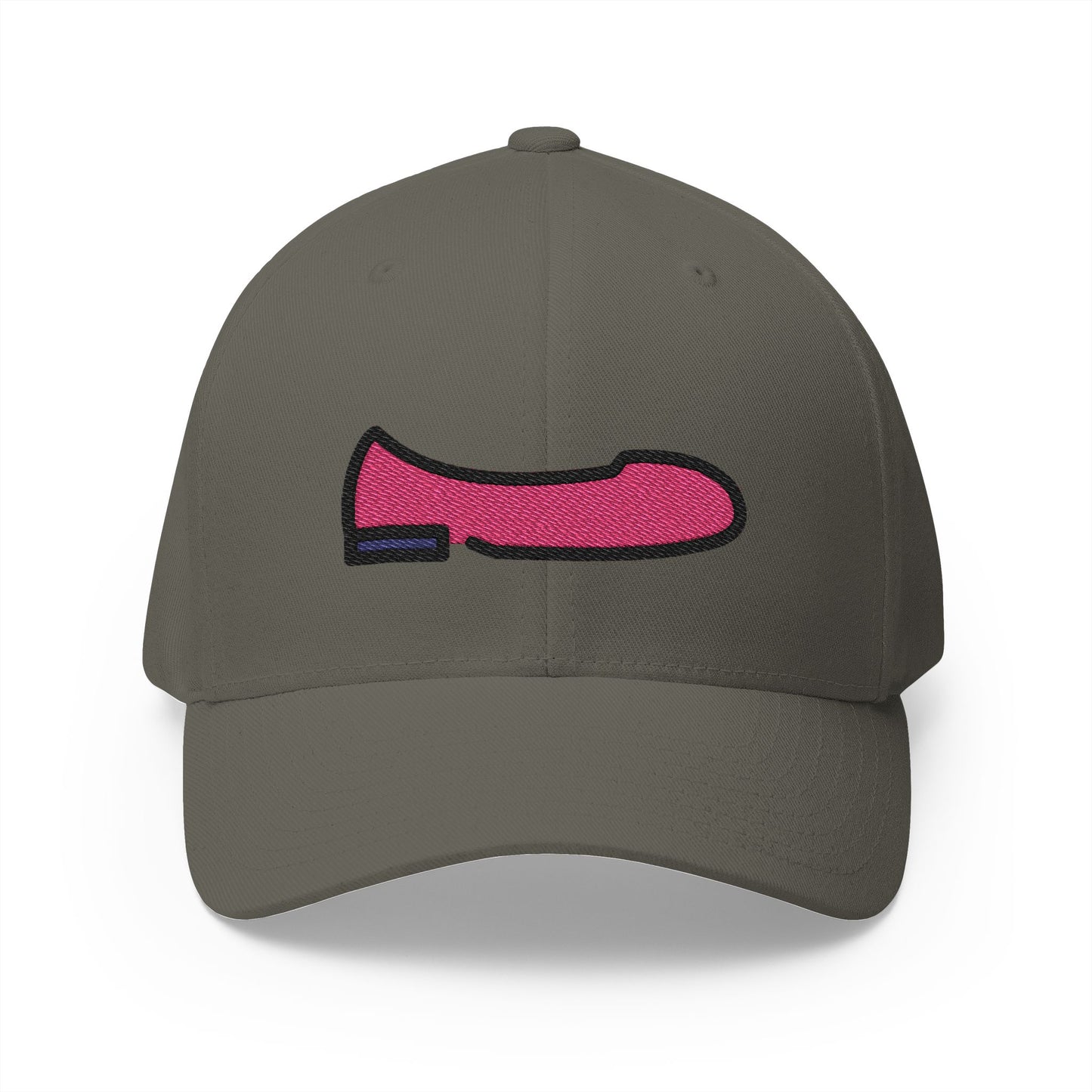 Flat Shoe Emoji Olive Cap – Premium by Capmoji