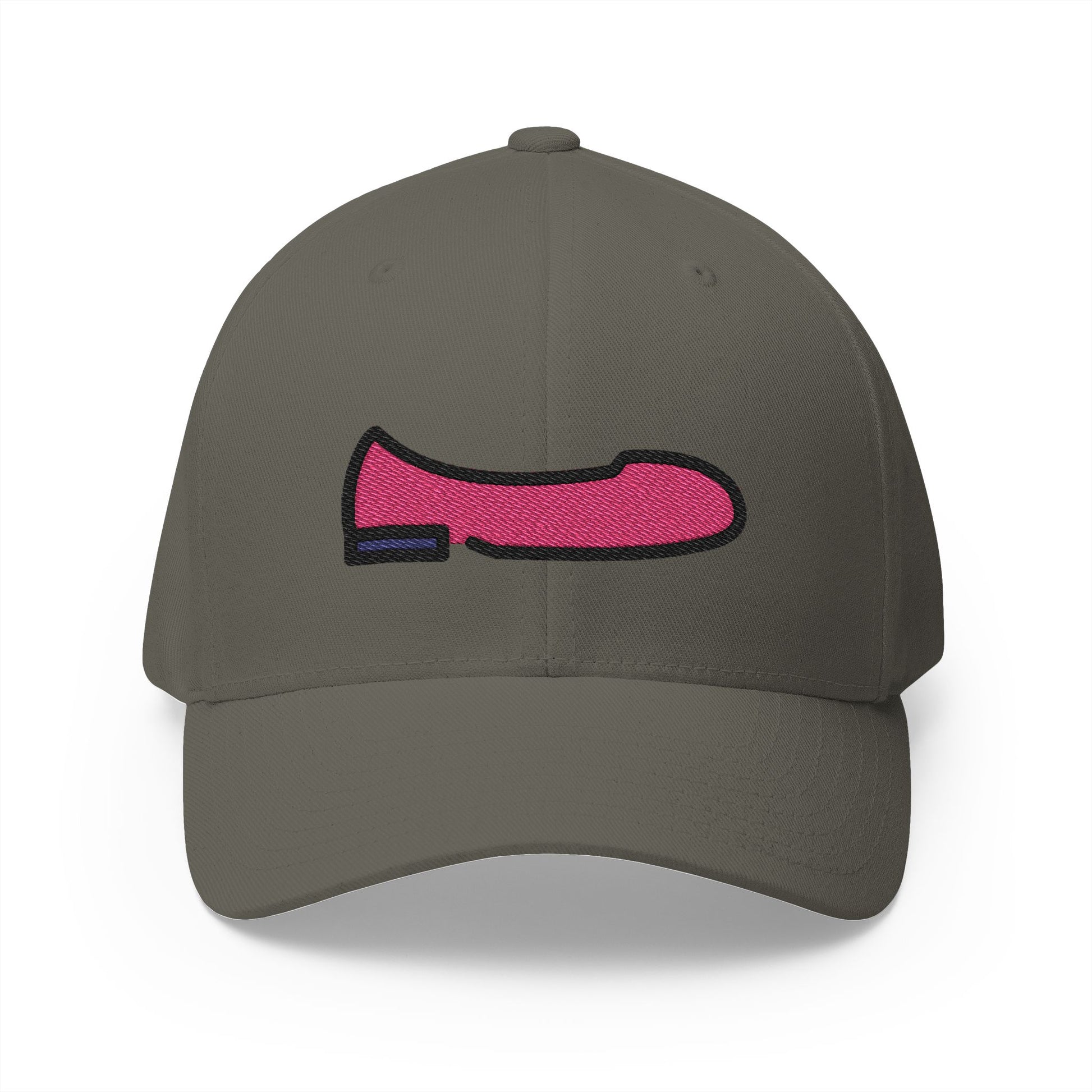 Flat Shoe Emoji Olive Cap – Premium by Capmoji