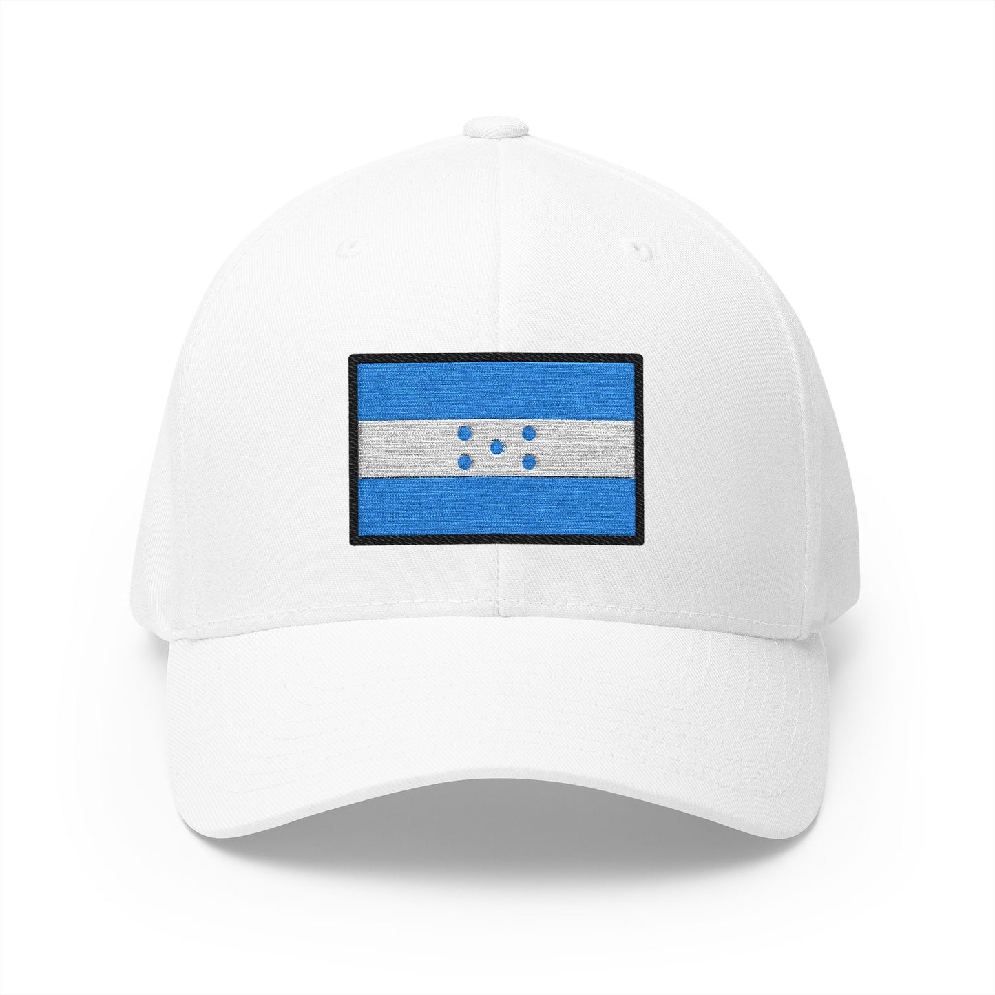 Flag: Honduras Emoji White Cap – Premium by Capmoji