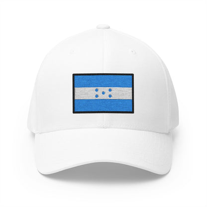 Flag: Honduras Emoji White Cap – Premium by Capmoji