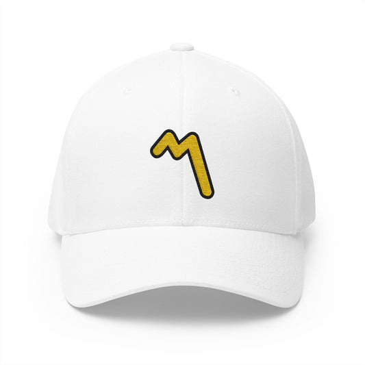 Part Alternation Mark Emoji White Cap – Premium by Capmoji