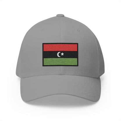 Flag: Libya Emoji Grey Cap – Premium by Capmoji