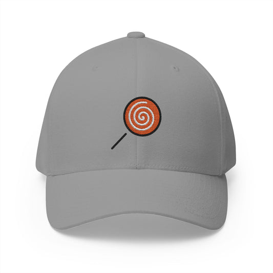 Lollipop Emoji Grey Cap – Premium by Capmoji