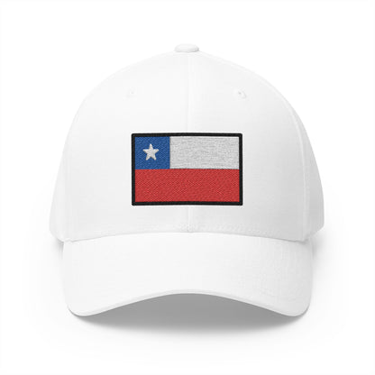 Flag: Chile Emoji White Cap – Premium by Capmoji