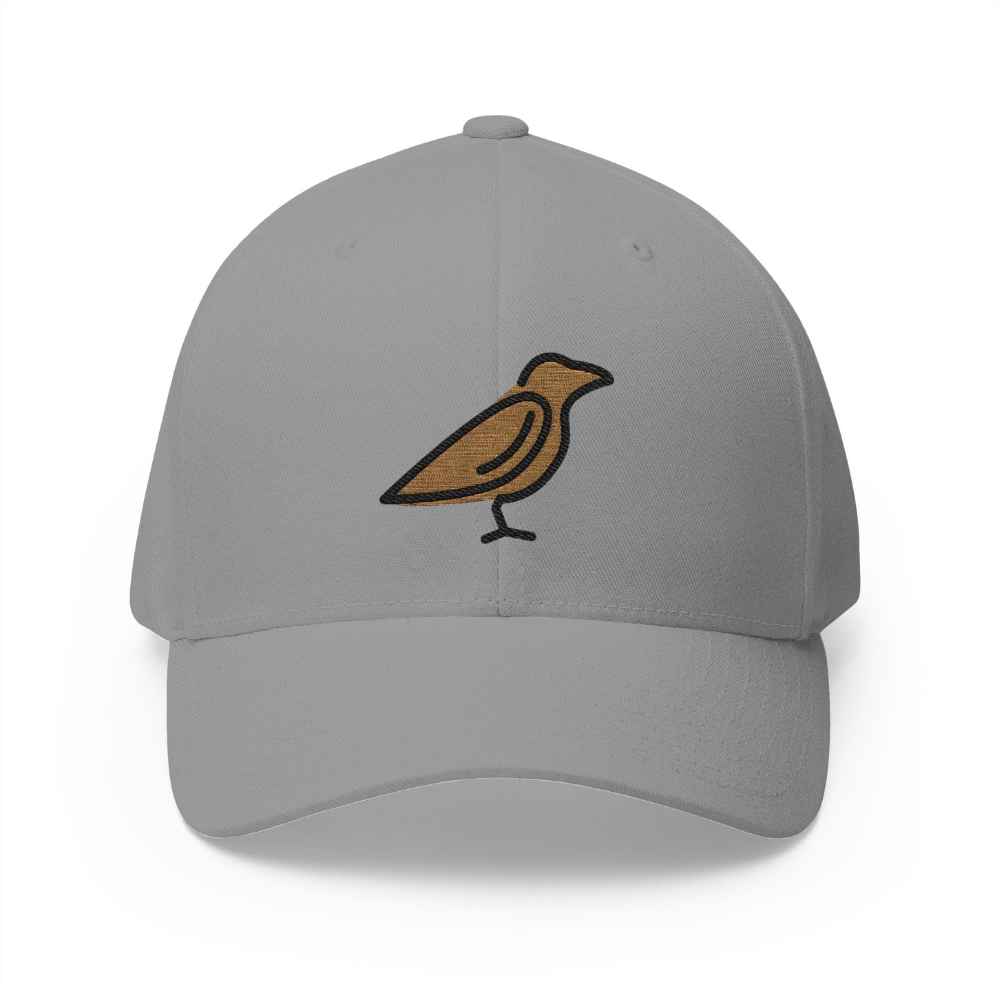 Bird Emoji Grey Cap – Premium by Capmoji