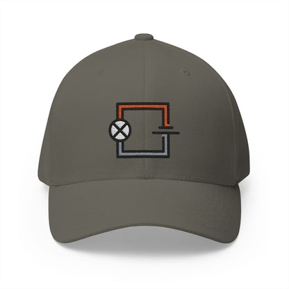 Circuit Emoji Olive Cap – Premium by Capmoji