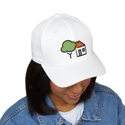 House With Garden Emoji Cap – Premium by Capmoji