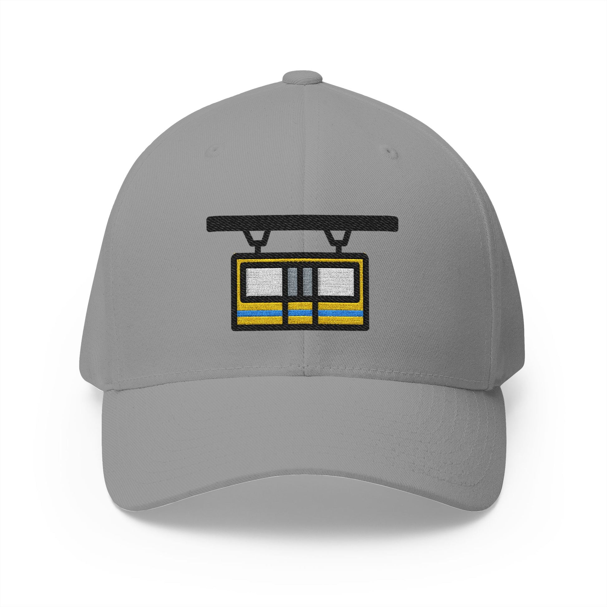 Suspension Railway Emoji Grey Cap – Premium by Capmoji