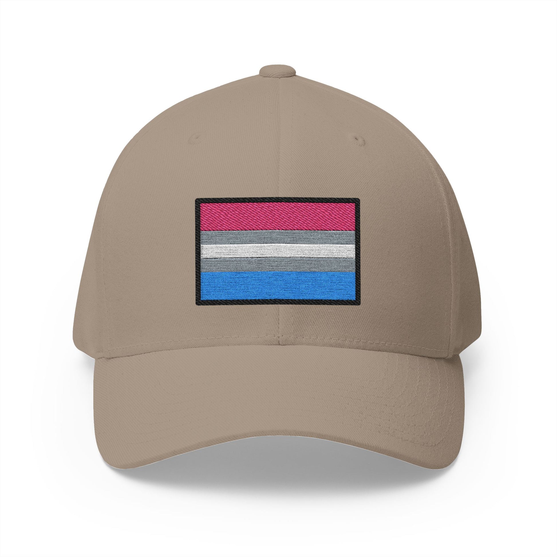 Bigender Emoji Khaki Cap – Premium by Capmoji