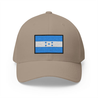 Flag: Honduras Emoji Khaki Cap – Premium by Capmoji
