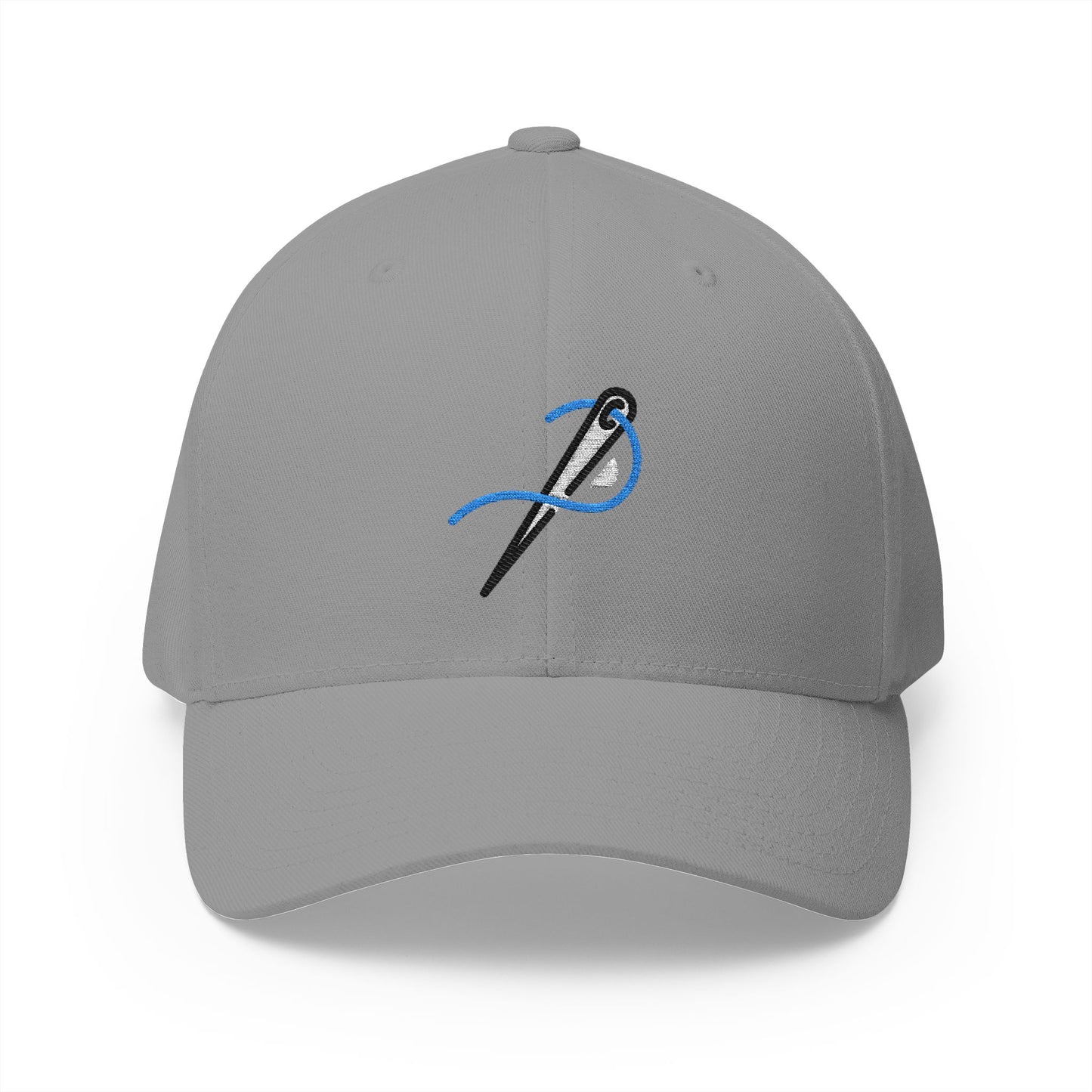 Sewing Needle Emoji Grey Cap – Premium by Capmoji