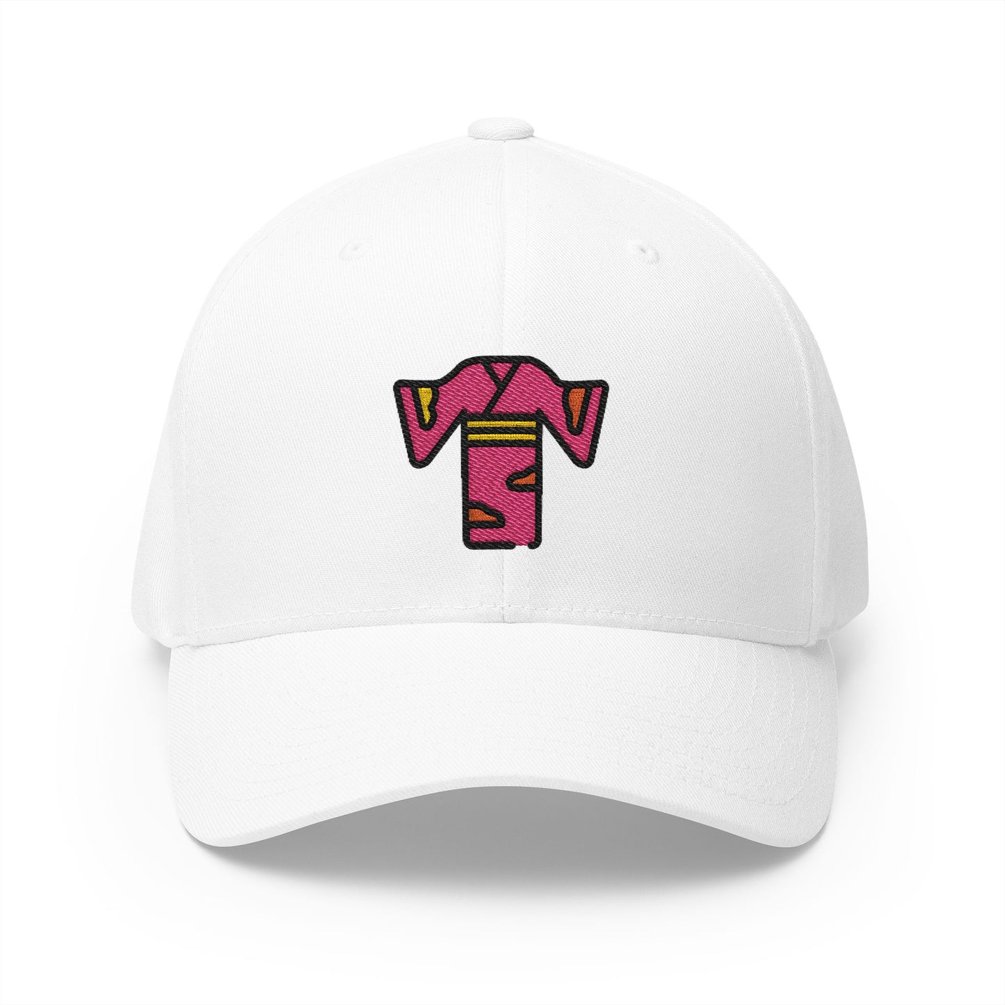 Kimono Emoji White Cap – Premium by Capmoji