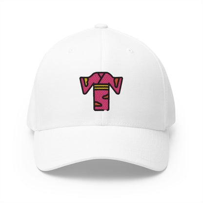 Kimono Emoji White Cap – Premium by Capmoji