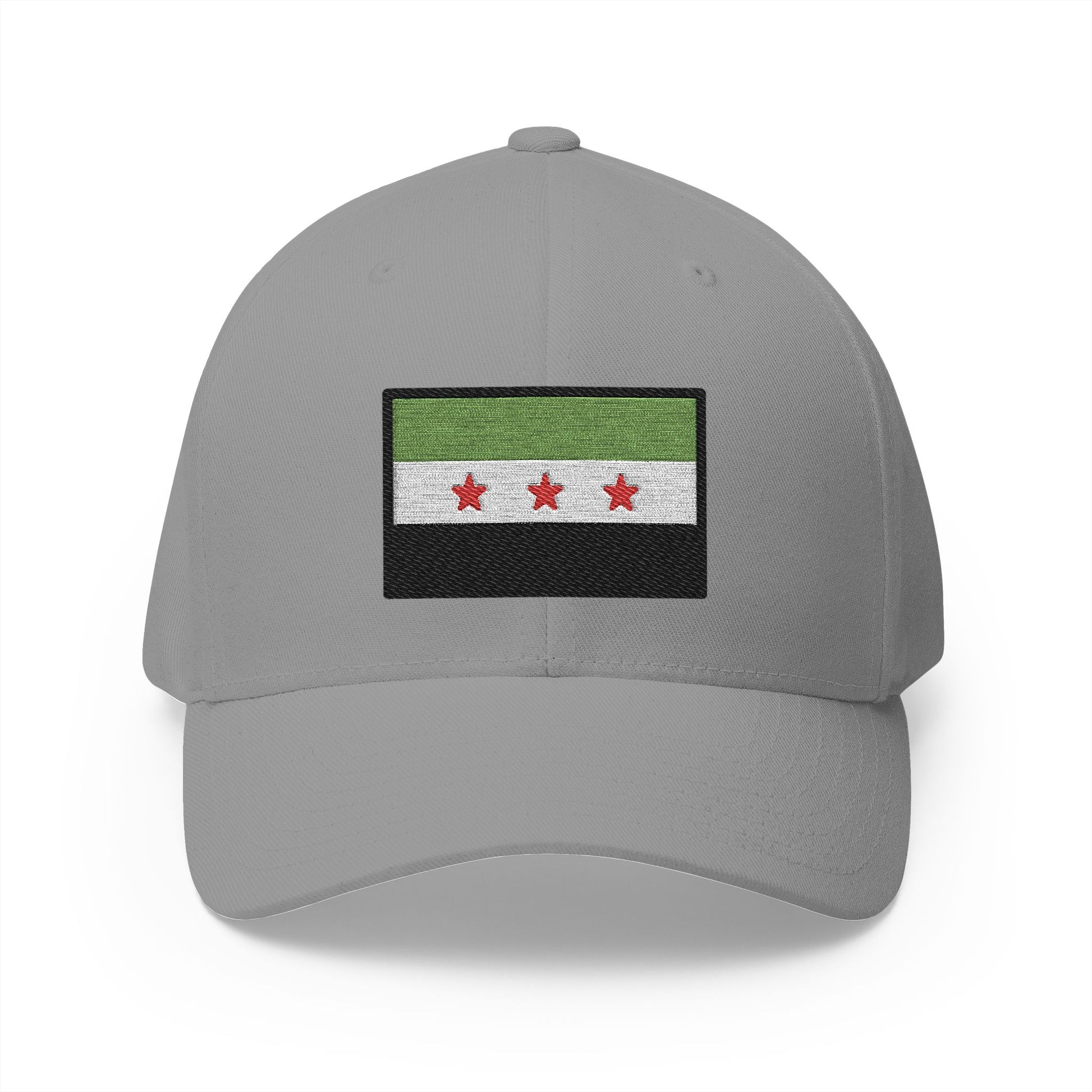 Flag: Syria Emoji Grey Cap – Premium by Capmoji