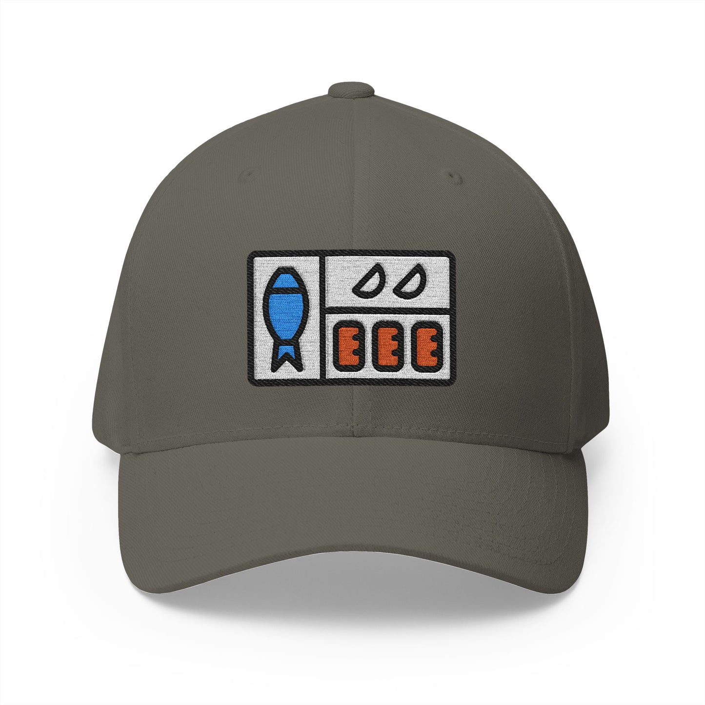 Bento Box Emoji Olive Cap – Premium by Capmoji