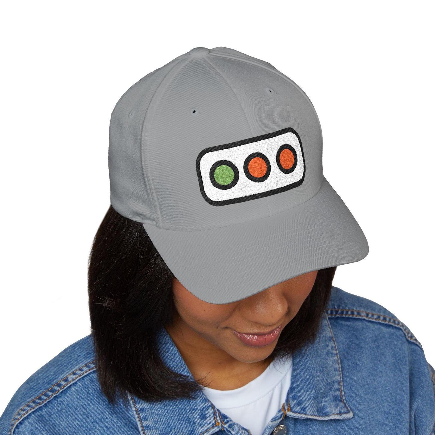 Horizontal Traffic Light Emoji Cap – Premium by Capmoji