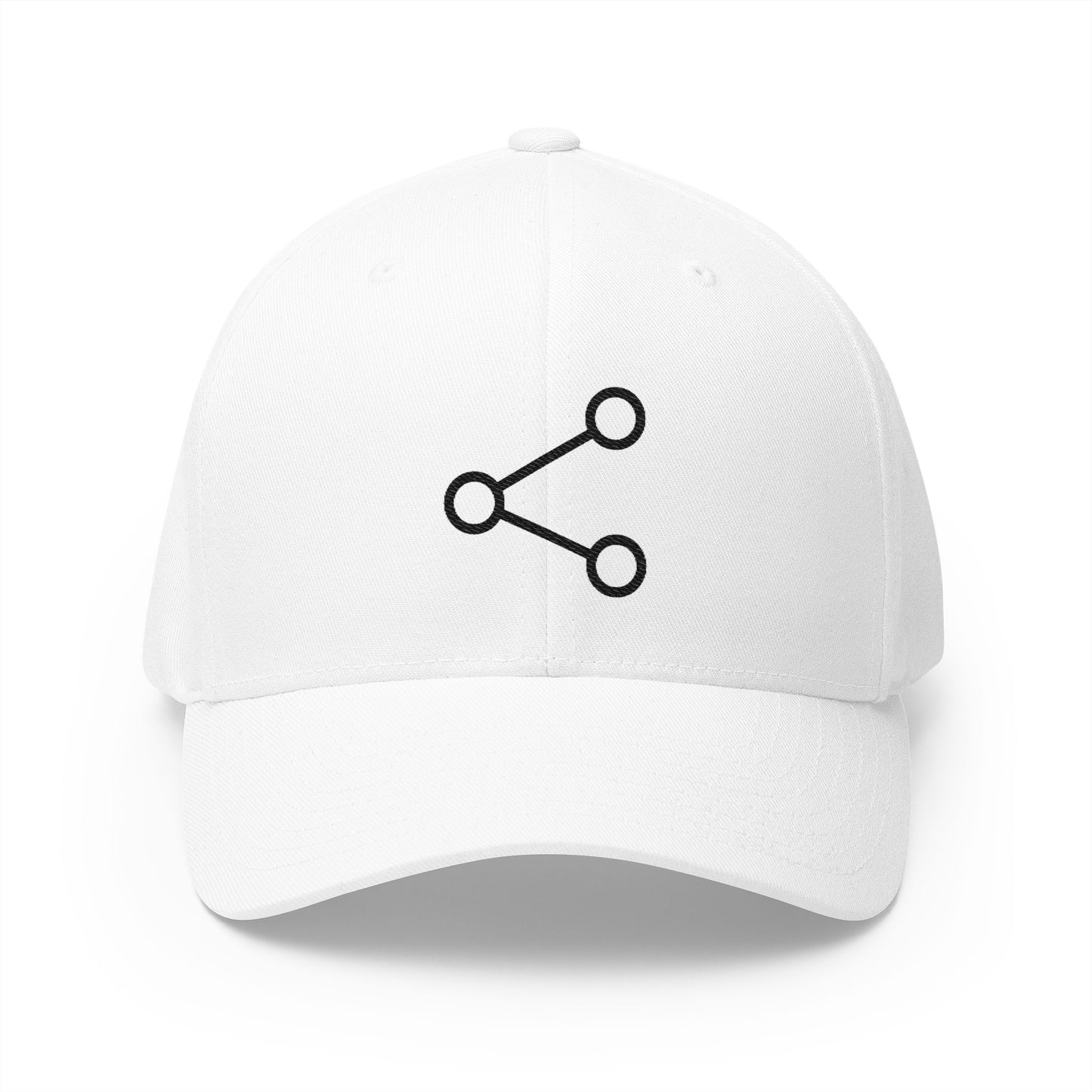 Share Emoji White Cap – Premium by Capmoji