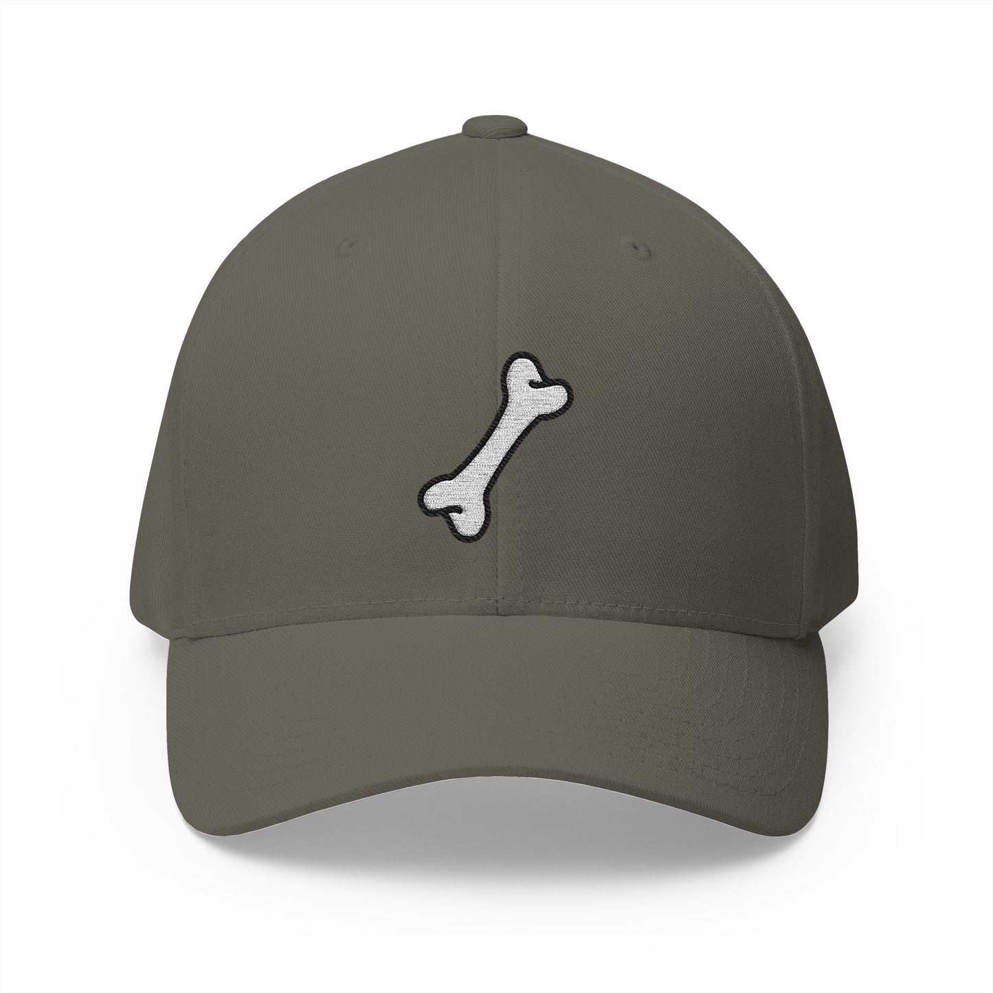 Bone Emoji Olive Cap – Premium by Capmoji