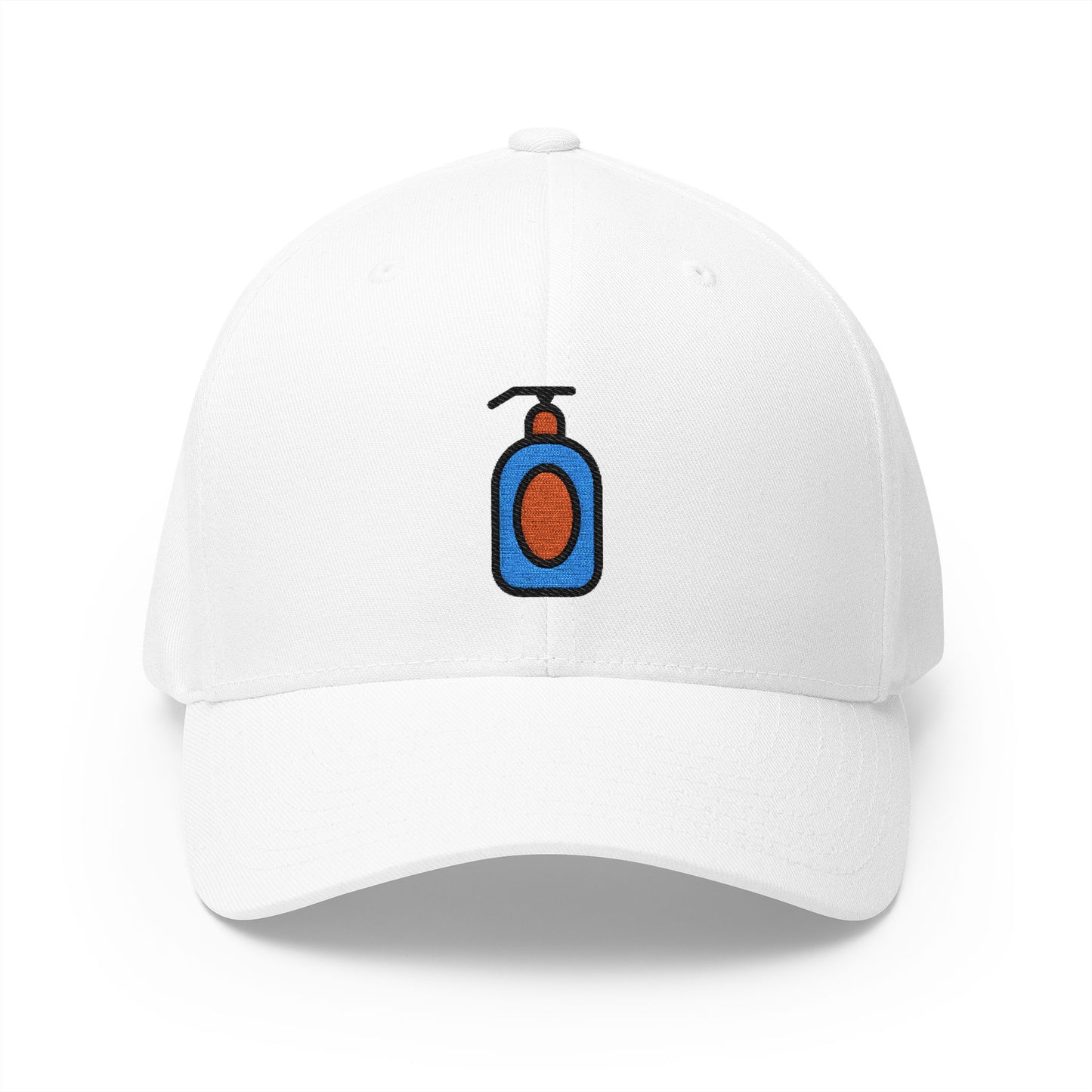 Lotion Bottle Emoji White Cap – Premium by Capmoji