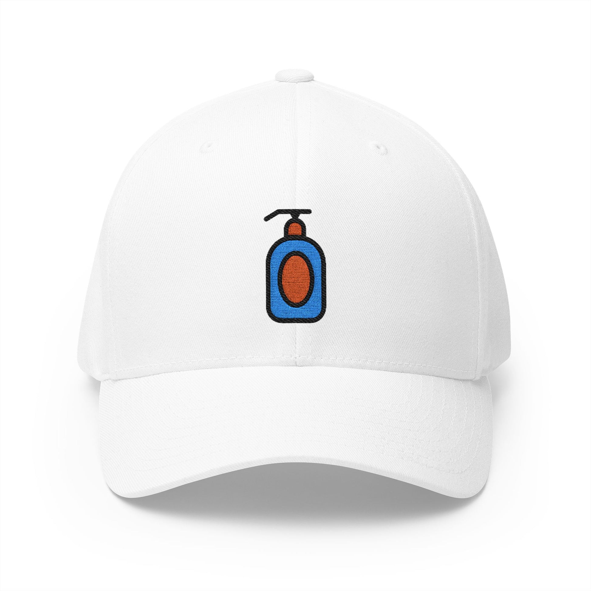 Lotion Bottle Emoji White Cap – Premium by Capmoji