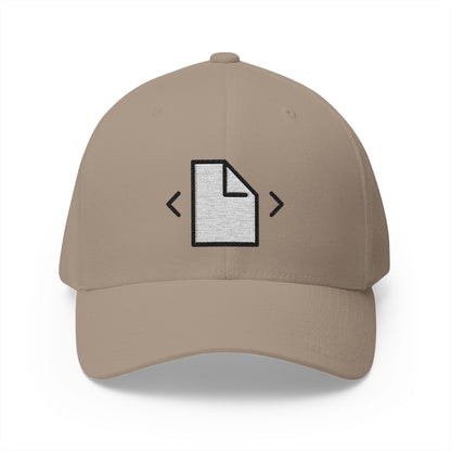 Page Move Emoji Khaki Cap – Premium by Capmoji