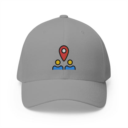 Assembly Point Emoji Grey Cap – Premium by Capmoji